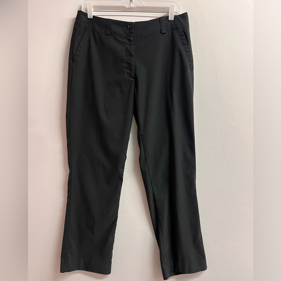 Nike Pants - Nike Golf T Dri-Fit Straight Leg Pants Size 10 / M Black
